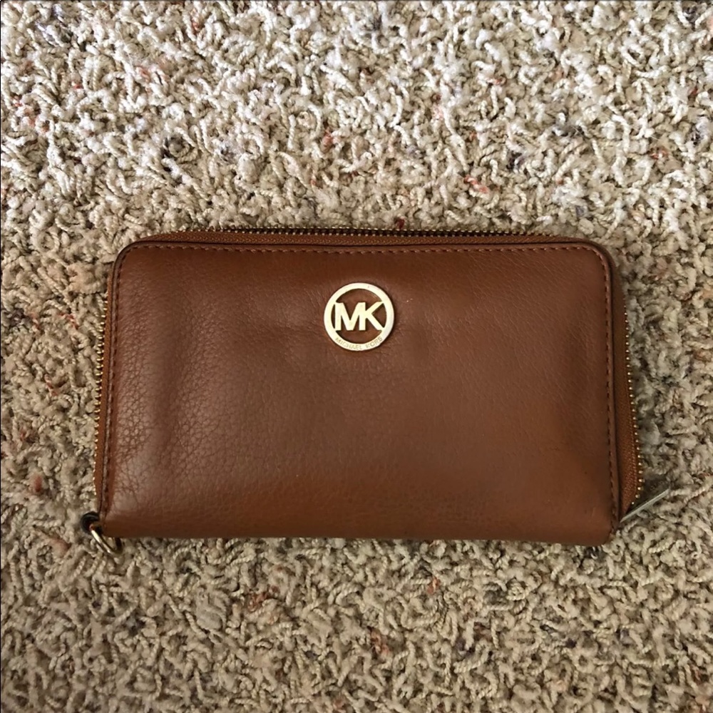 Brown Michael Kors wallet